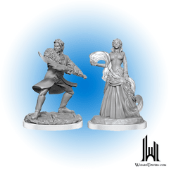 Critical Role Unpainted Miniatures: Vampire/Necromancer Nobles